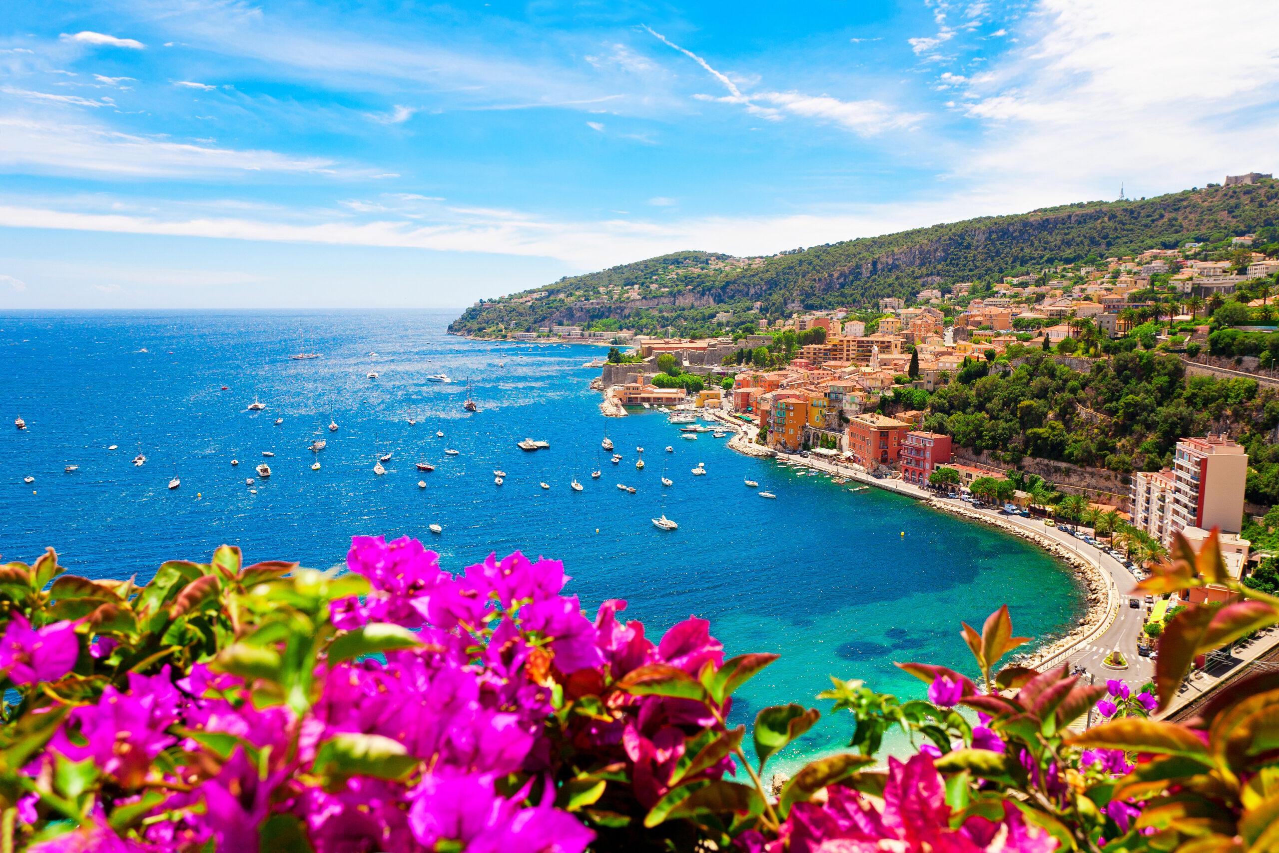 Beautiful,Beach,In,French,Riviera,,France
