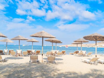 Romantic,Beach,At,Greek,Island,,Paros,Greece