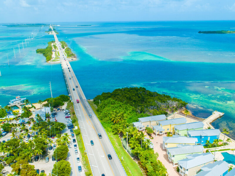 Amazing,Nature,Of,Florida,Keys,,Marathon,Island,,Seven,Mile,Bridge