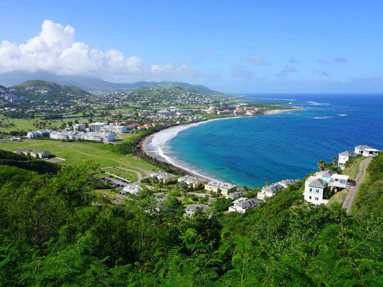 Frigate,Bay,Beach,In,St,Kitts,,Saint,Kitts,And,Nevis