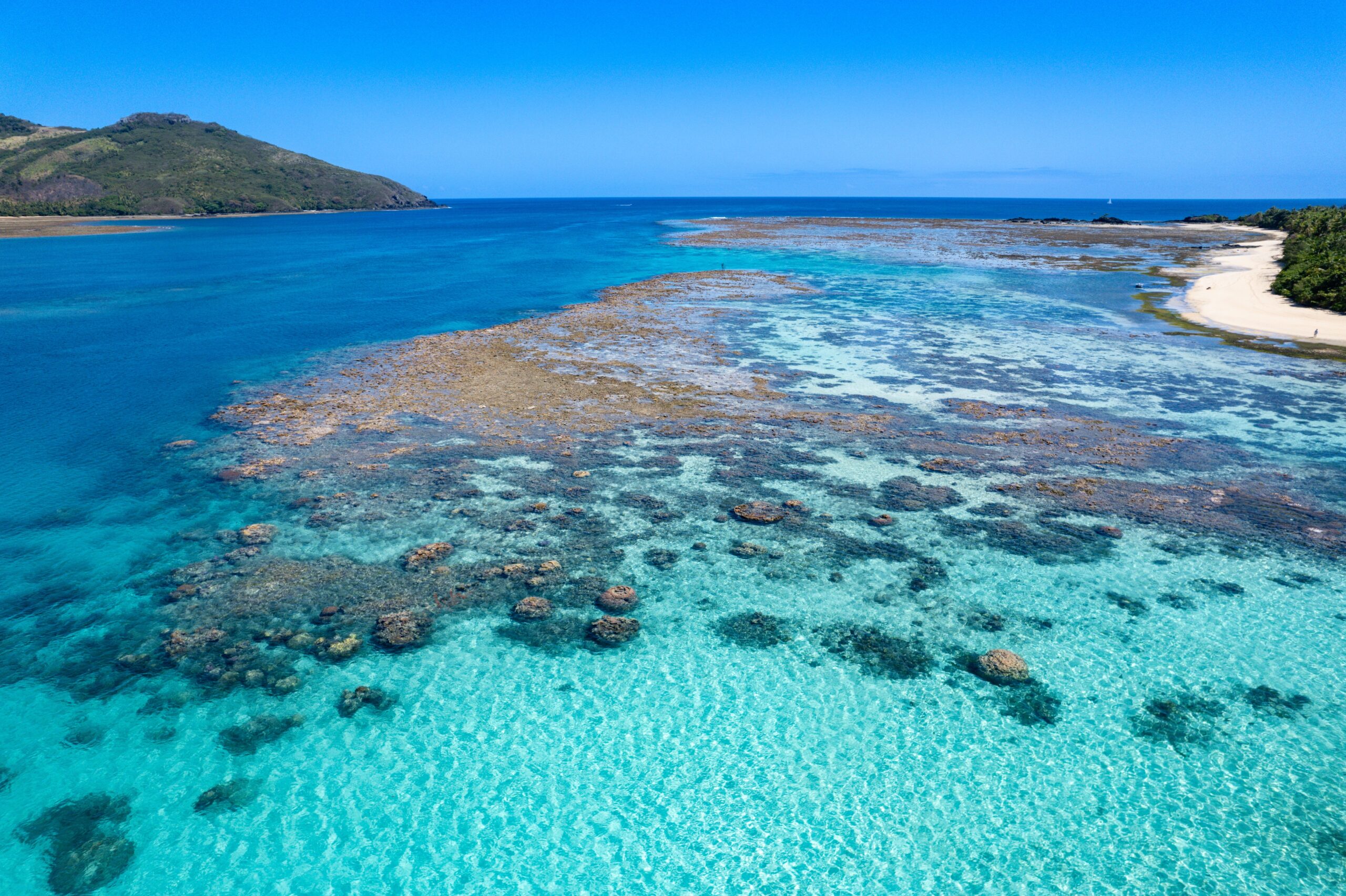 Aerial,View,Of,The,Yasawa,Island,In,Fiji