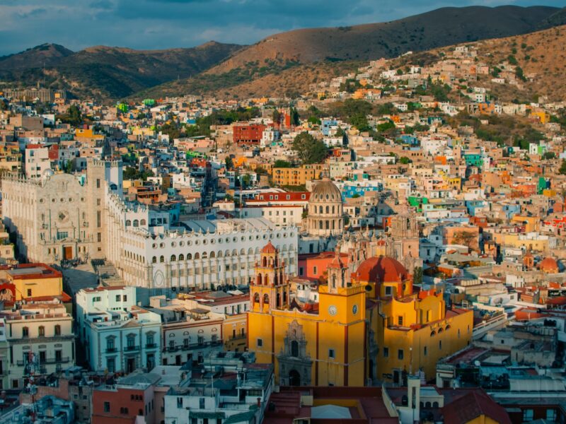 Guanajuato,,Mexico.,December,24,,2023,Architecture,And,Facade,In,City