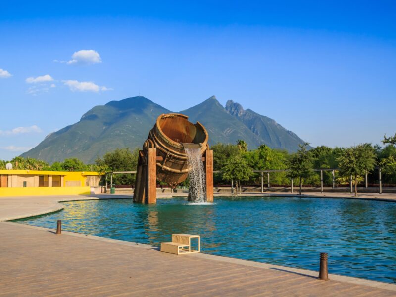 Crisol,Fountain,,Monterrey,,Nuevo,Leon,Mexico.