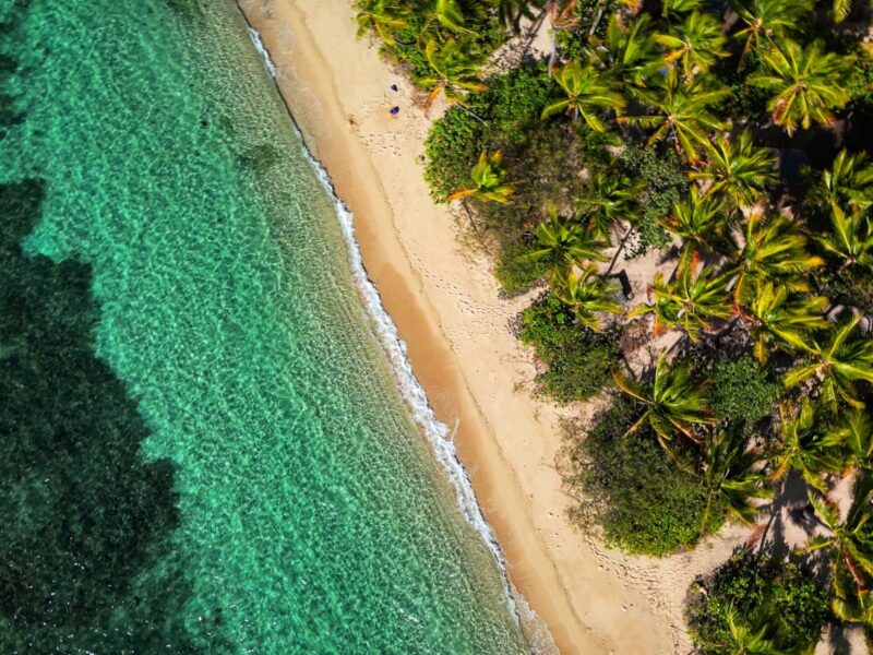 Where,Ocean,Meets,Sand.,Photo,Taken,In,Yasawa,Islands,,Fiji.