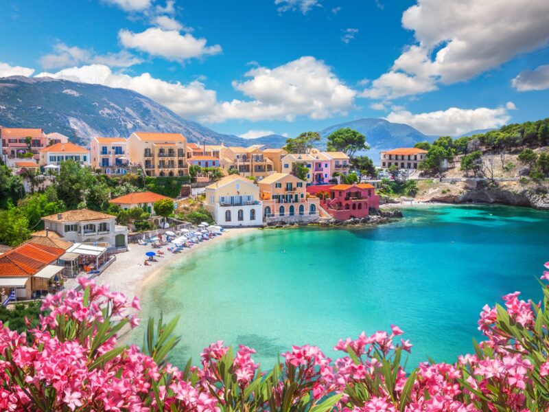 Assos,Village,In,Kefalonia,,Greece