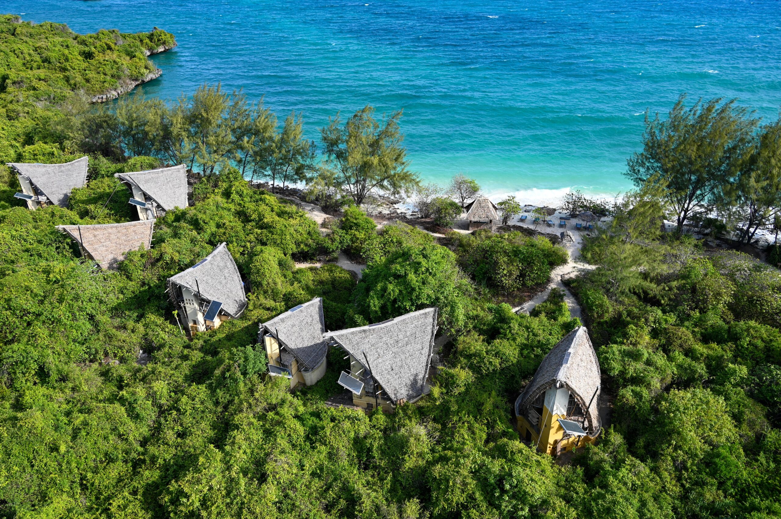 Bungalows,Auf,Chumbe,Island,Sansibar