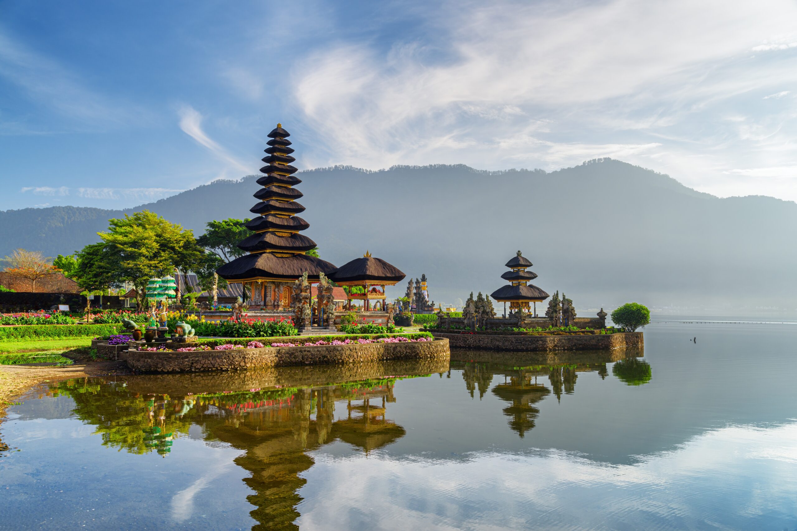 Awesome,View,Of,Pura,Ulun,Danu,Beratan,(pura,Bratan),In