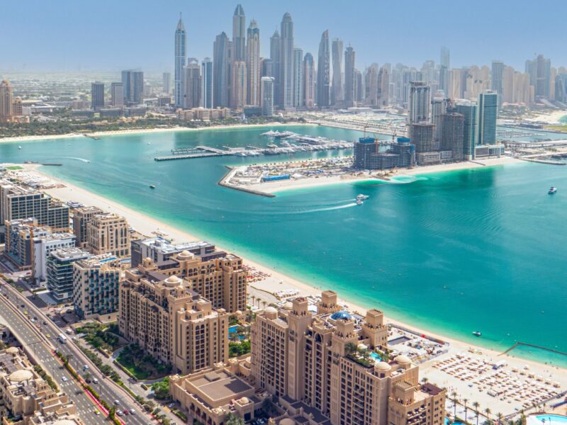 Dubai,Marina,,Dubai,,United,Arab,Emirates.,Aerial,View,Of,The