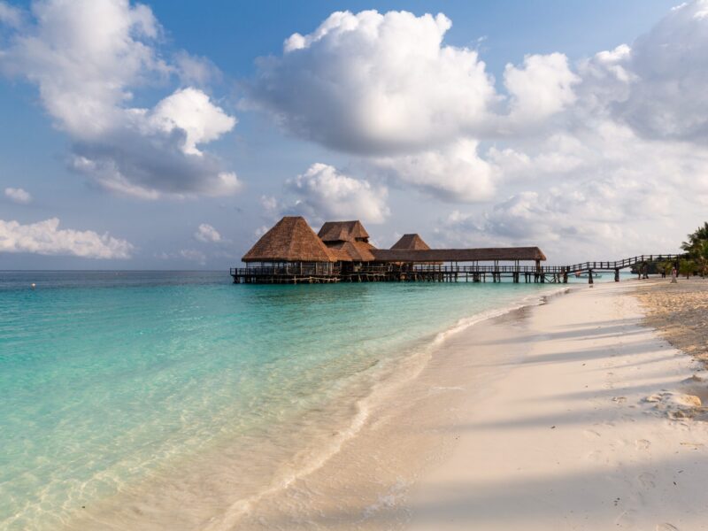 Kendwa,Beach,Bungalow,On,The,Island,Of,Zanzibar,,Tanzania