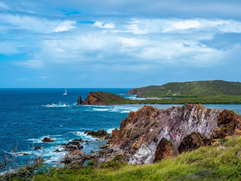 Cas,Cay,Looking,Towards,St,Thomas,In,The,Us,Virgin